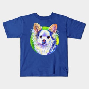 Cute Colorful Chihuahua Kids T-Shirt